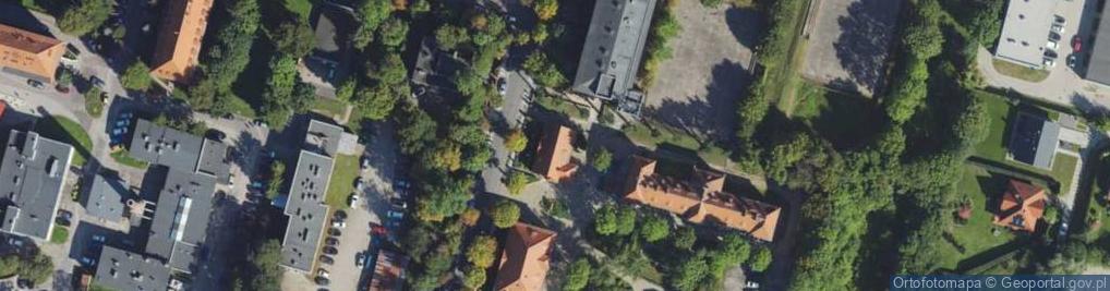 Zdjęcie satelitarne Bursa Szkolna nr 4 w Elblągu