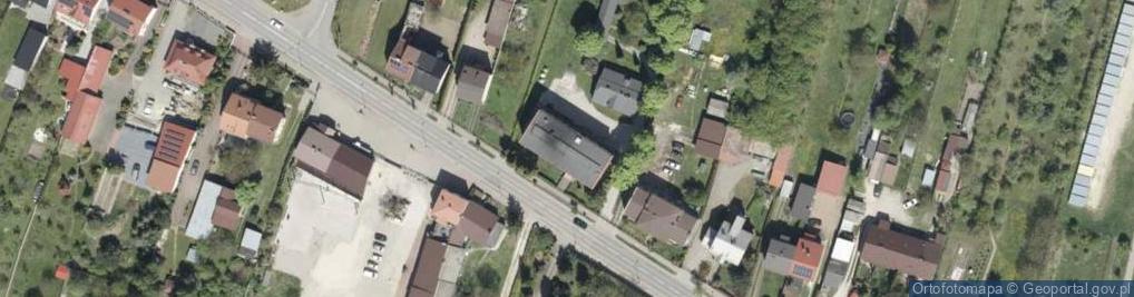 Zdjęcie satelitarne Bursa Szkolna w Końskich