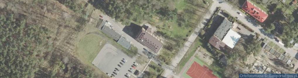 Zdjęcie satelitarne Bursa Szkolna w Skarżysku Kamiennej w Zespole Placówek Edukacyjno Wychowawczych