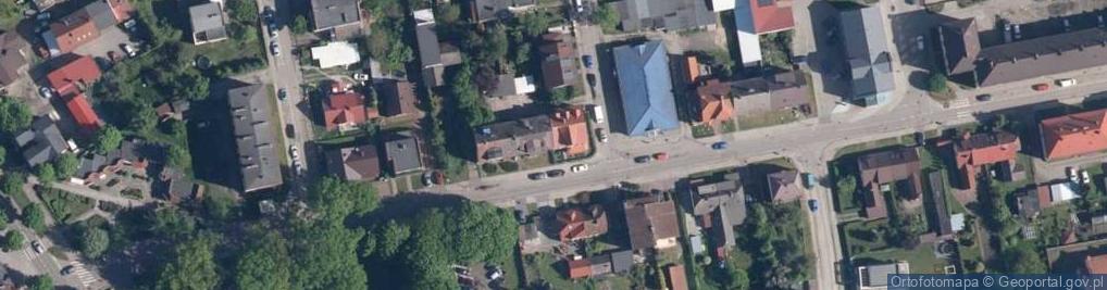 Zdjęcie satelitarne Bursztynek