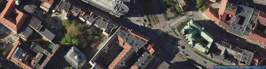 Zdjęcie satelitarne Bystrzycka