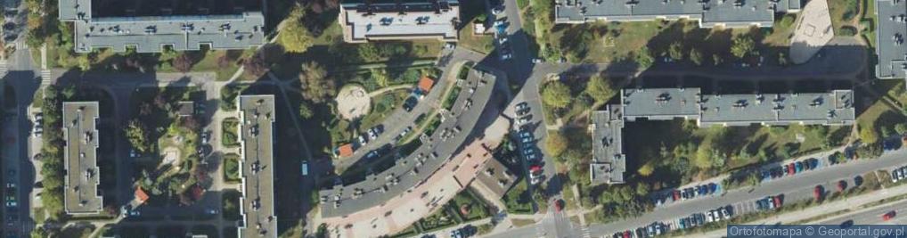 Zdjęcie satelitarne Bzyq Przedsiębiorstwo Handlowo Usługowe