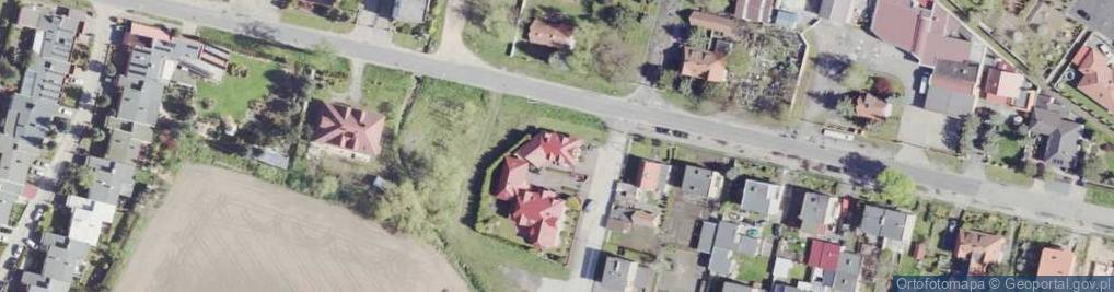 Zdjęcie satelitarne Całujek Beata Format Papier Firma Handlowo Usługowa