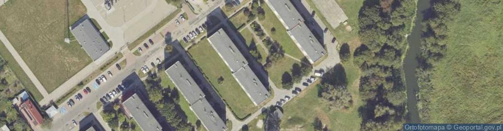 Zdjęcie satelitarne Campsis ogrodnik