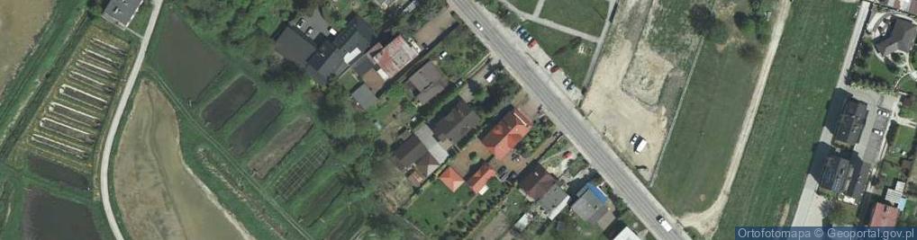 Zdjęcie satelitarne Cebud s.c. Piecokominki Wkłady kominkowe Kozy