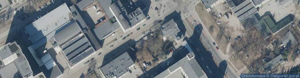 Zdjęcie satelitarne Cech Przedsiębiorców Branży Mięsnej Ziemi Łódzkiej
