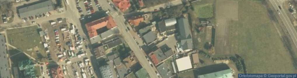 Zdjęcie satelitarne Cech Rzemiosł Różnych w Łęczycy