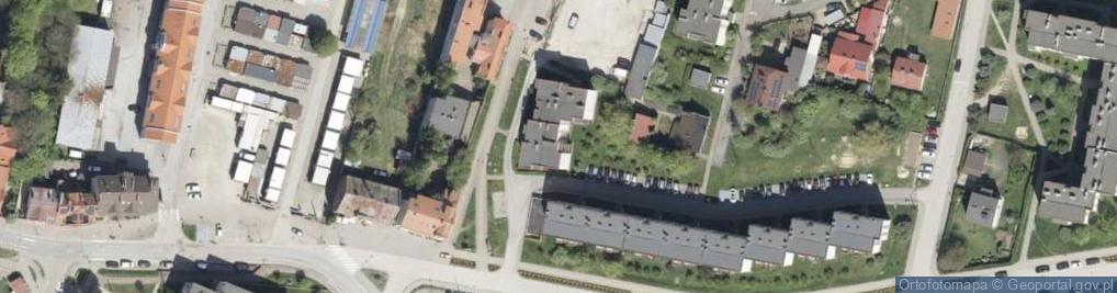 Zdjęcie satelitarne Cemah II Całodobowy Parking Strzeżony Anna Kusiak Andrzej Kusiak Ryszard Piórkowski