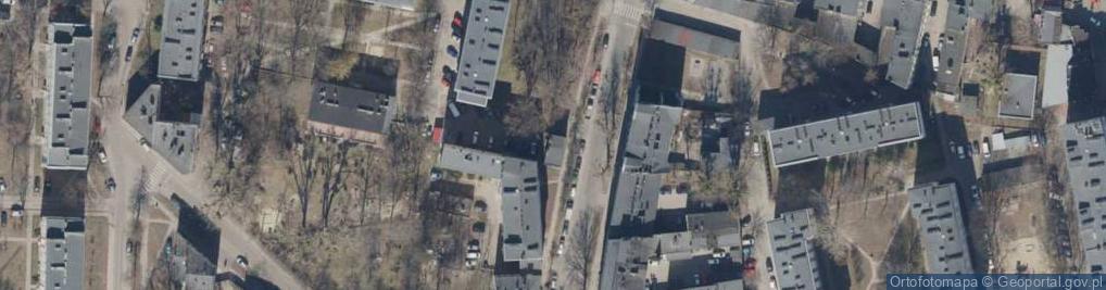 Zdjęcie satelitarne Centernet Materka Paweł Pawłowski Tomasz Pawłowski Zbigniew