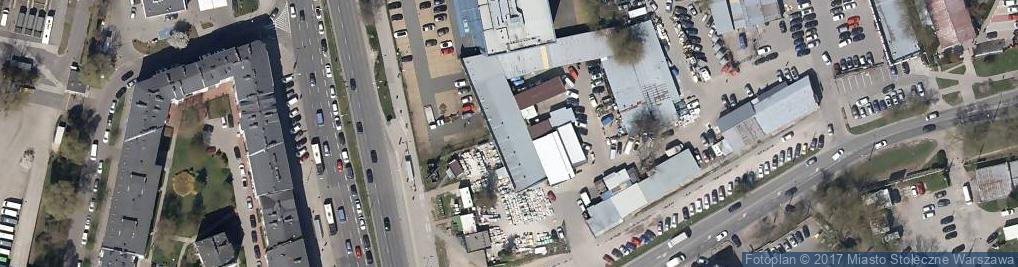 Zdjęcie satelitarne Centrala Handlu Hurtowego Optimum Izabela Borkowska Marcin Rehan