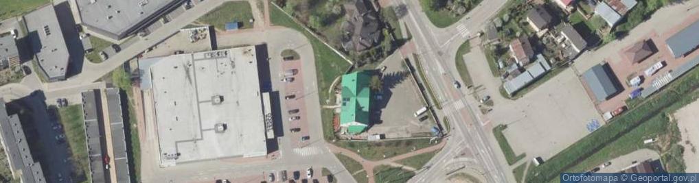 Zdjęcie satelitarne Centrala Materiałów Budowlanych Ekobud B Wróblewska A M Wróblewska J Radzaj L M Radzaj