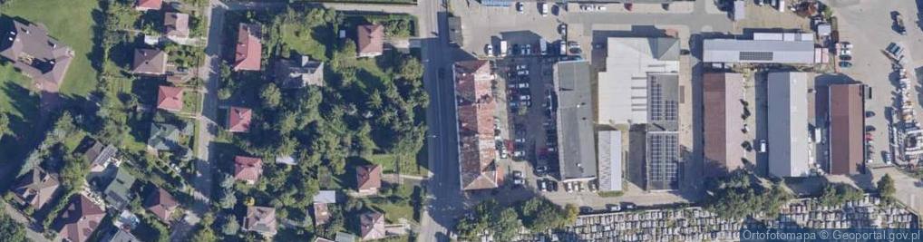Zdjęcie satelitarne Centrala Materiałów Instalacyjnych Nowoczesny Dom Alfred Skaczukowski