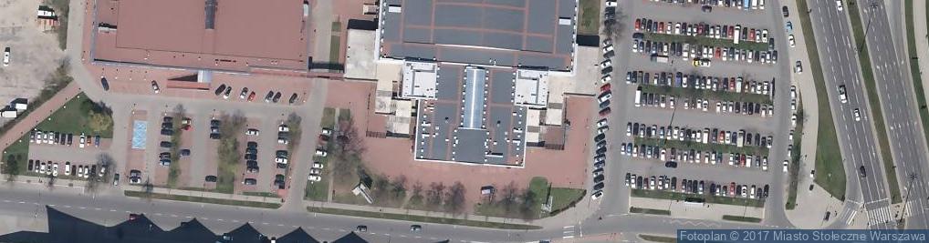 Zdjęcie satelitarne Centralny Ośrodek Sportu