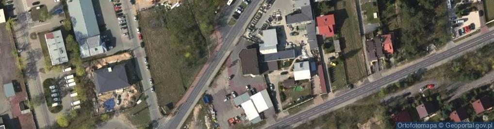 Zdjęcie satelitarne Centrosan Bud