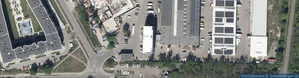 Zdjęcie satelitarne Centrowent
