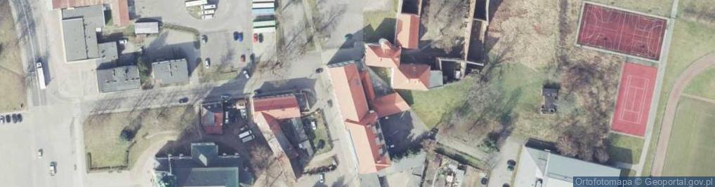 Zdjęcie satelitarne Centrum Artystyczno Kulturalne Zamek