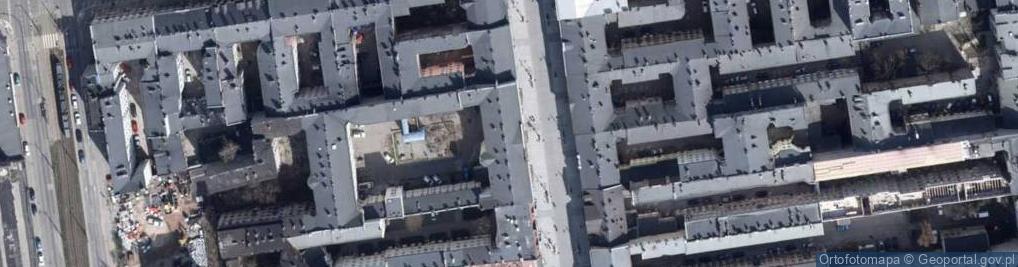 Zdjęcie satelitarne Centrum Bezpieczeństwa Ruchu Drogowego