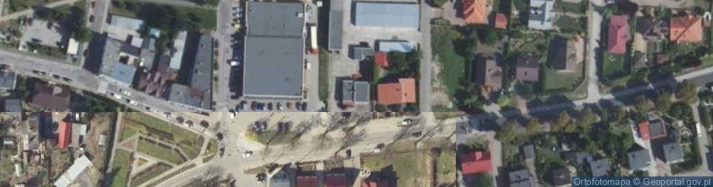 Zdjęcie satelitarne Centrum Budowlane A M G