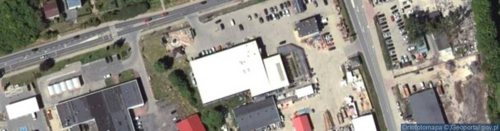 Zdjęcie satelitarne Centrum Budowlane Mrągowo