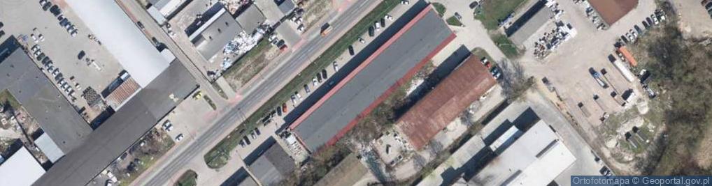 Zdjęcie satelitarne Centrum Budownictwa Gaja-Dachy Śpiewla Zdzisław