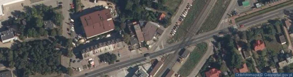 Zdjęcie satelitarne Centrum Dekoracji Ślubnych i Okolicznościowych Finezja Sosnowska Agnieszka