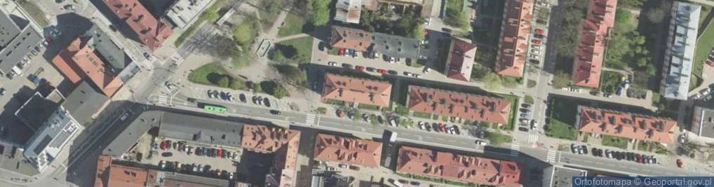 Zdjęcie satelitarne Centrum Dezynfekcji
