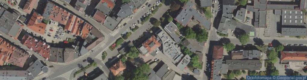 Zdjęcie satelitarne Centrum Diagnostyki Obrazowej Jelenia Góra