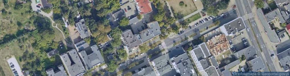 Zdjęcie satelitarne Centrum Doskonalenia Zawodowego Paweł Kiliański Bogusław Skaza Michał Skaza