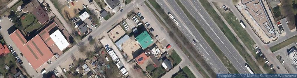 Zdjęcie satelitarne Centrum Drewna