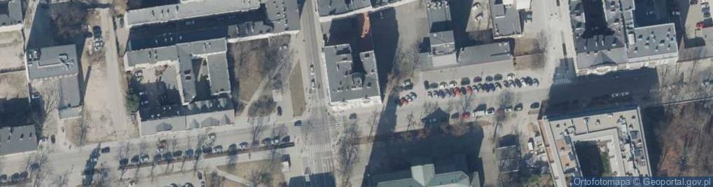 Zdjęcie satelitarne Centrum Druku Cyfrowego i Artykułów Biurowych