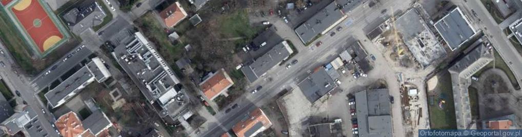 Zdjęcie satelitarne Centrum Dystrybucji Lindals Ewa i Ryszard Horodko
