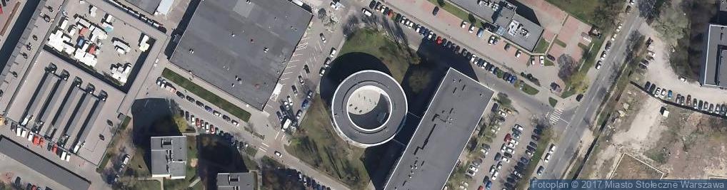 Zdjęcie satelitarne Centrum Edukacji Bibliotekarskiej Informacyjnej i Dokumentacyjnej