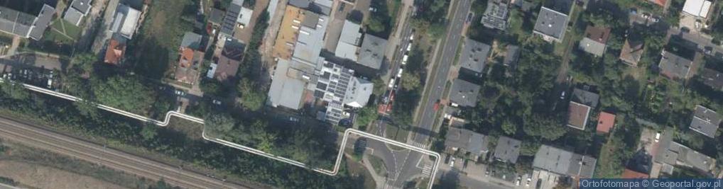 Zdjęcie satelitarne Centrum Edukacji i Innowacji