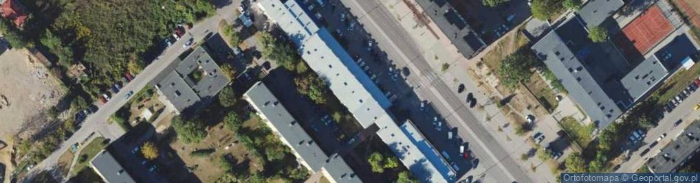 Zdjęcie satelitarne Centrum Edukacji Obywatelskiej Polska Białoruś