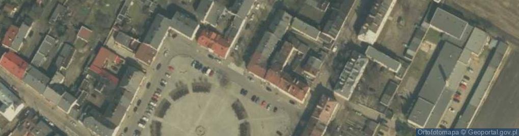 Zdjęcie satelitarne Centrum Finansowe