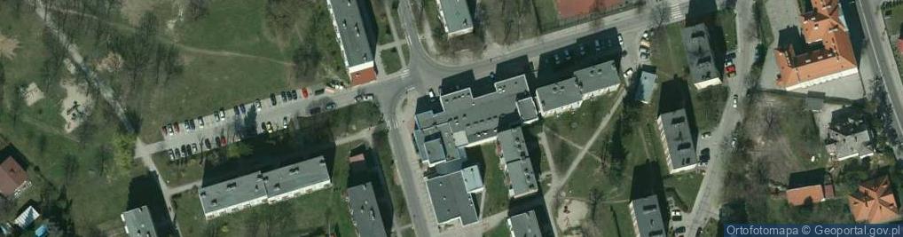 Zdjęcie satelitarne Centrum Handlowe As