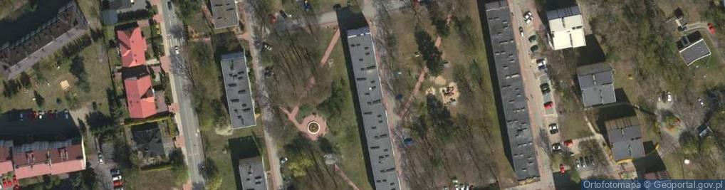 Zdjęcie satelitarne Centrum Handlowe Skóra