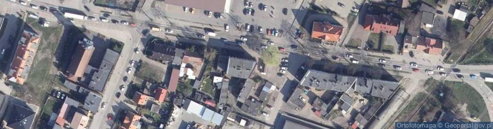 Zdjęcie satelitarne Centrum Handlowe Woga