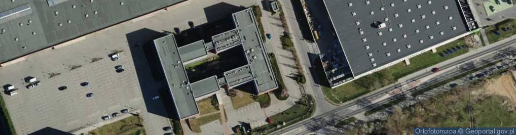 Zdjęcie satelitarne Centrum Handlowe Złotniki