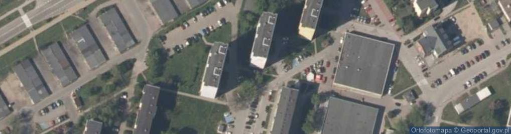 Zdjęcie satelitarne Centrum Handlowe