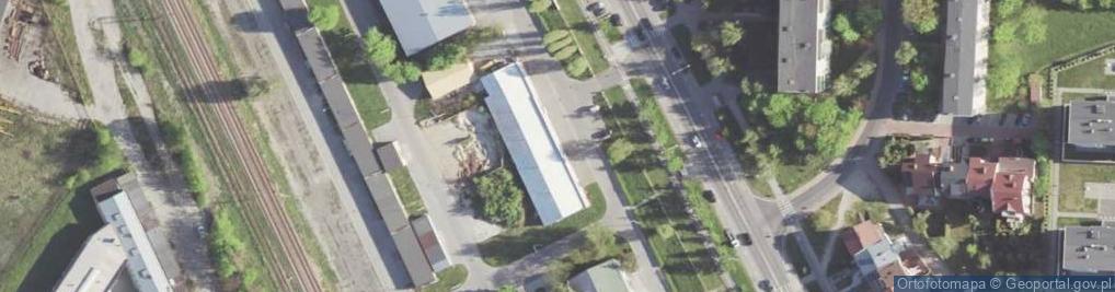 Zdjęcie satelitarne Centrum Handlowo Usługowe Dom Gaz Madej i Wspólnicy