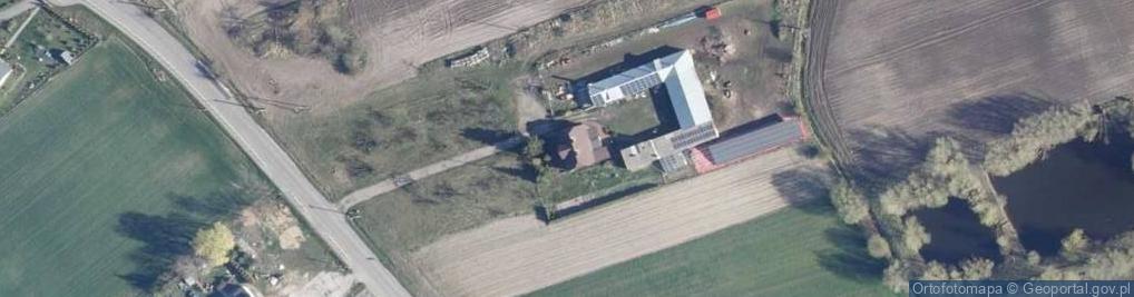 Zdjęcie satelitarne Centrum Handlu Rolno Spożywczego Przemysłu i Usług