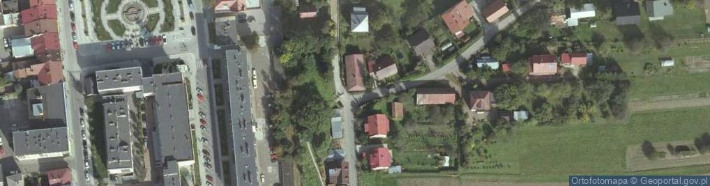 Zdjęcie satelitarne Centrum Historii Polskich Żydów