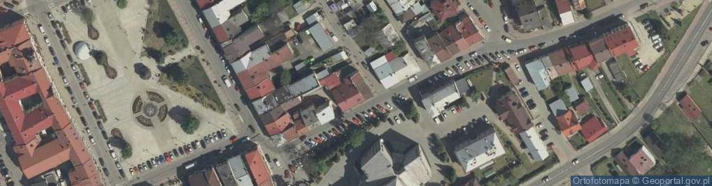 Zdjęcie satelitarne Centrum Hurtowe P P U H Halny