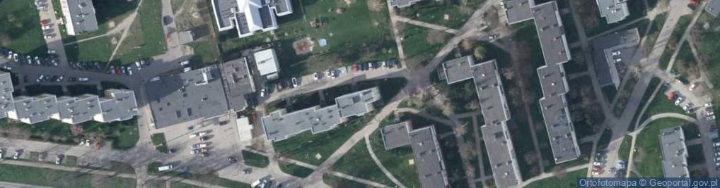 Zdjęcie satelitarne Centrum Informacyjno Obliczeniowe Ambasador Golasiński S Bezeg B