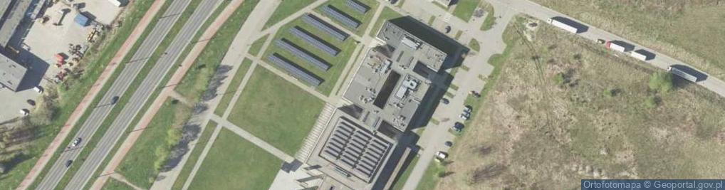 Zdjęcie satelitarne Centrum Innowacji i Transferu Technologii Lubelskiego Parku Naukowo Technologicznego