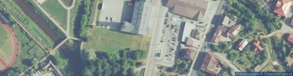 Zdjęcie satelitarne Centrum Integracji Społecznej w Staszowie