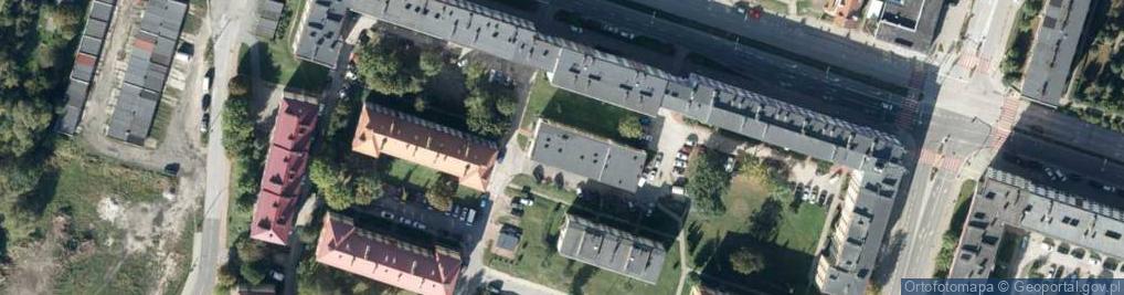 Zdjęcie satelitarne Centrum Integracji Społecznej