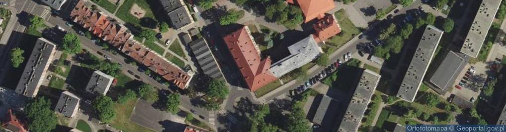 Zdjęcie satelitarne Centrum Internetowe Megabajt Dorota Chrzanowska Sylwia Darowna