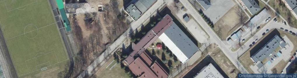 Zdjęcie satelitarne Centrum Kształcenia Praktycznego w Dębicy